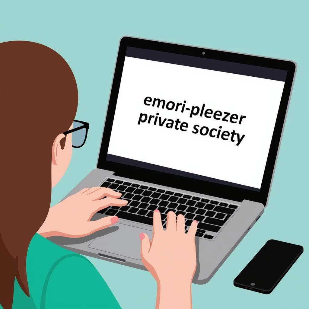 Researching "emori pleezer private society" online