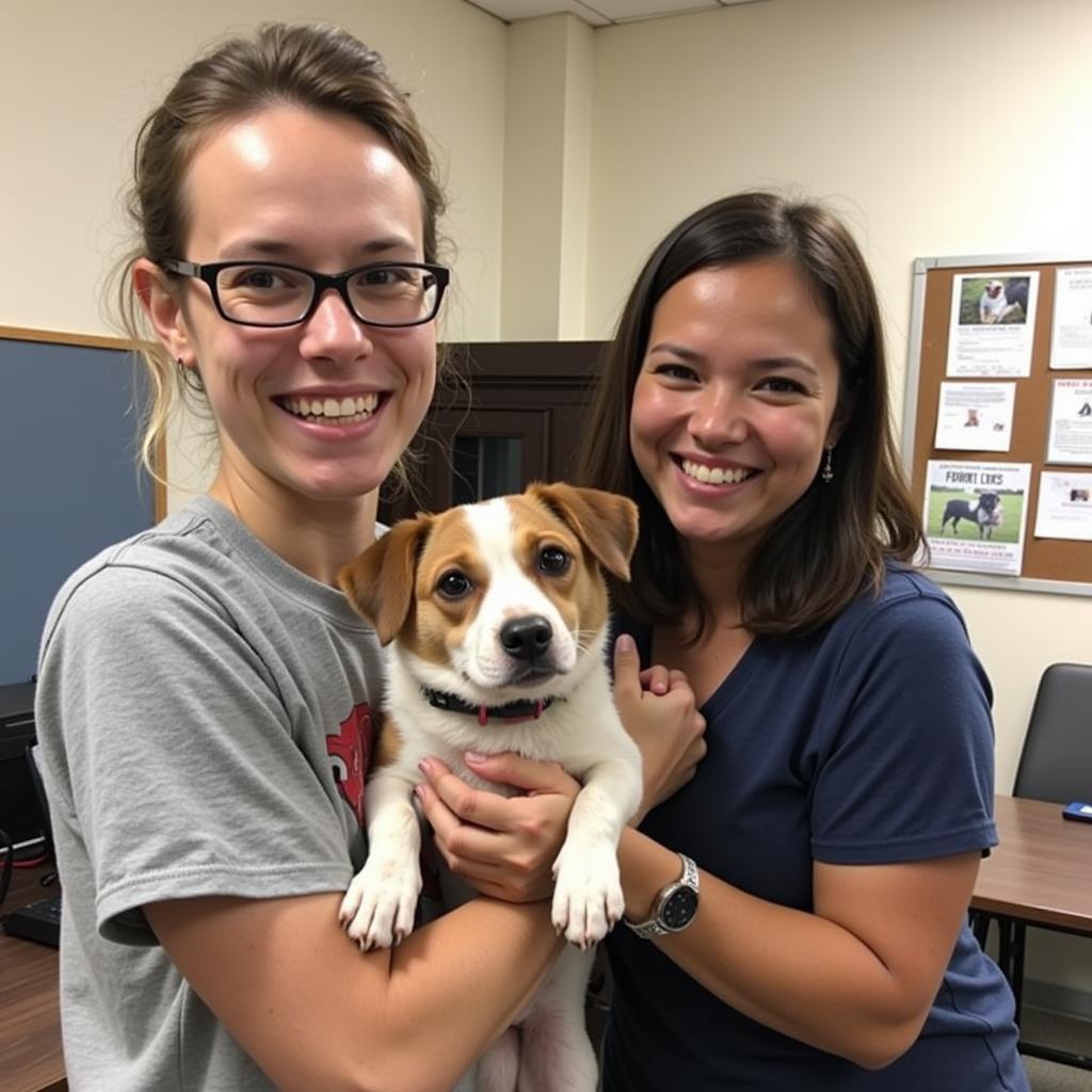 Reuniting lost pets with their families at the Kershaw Humane Society