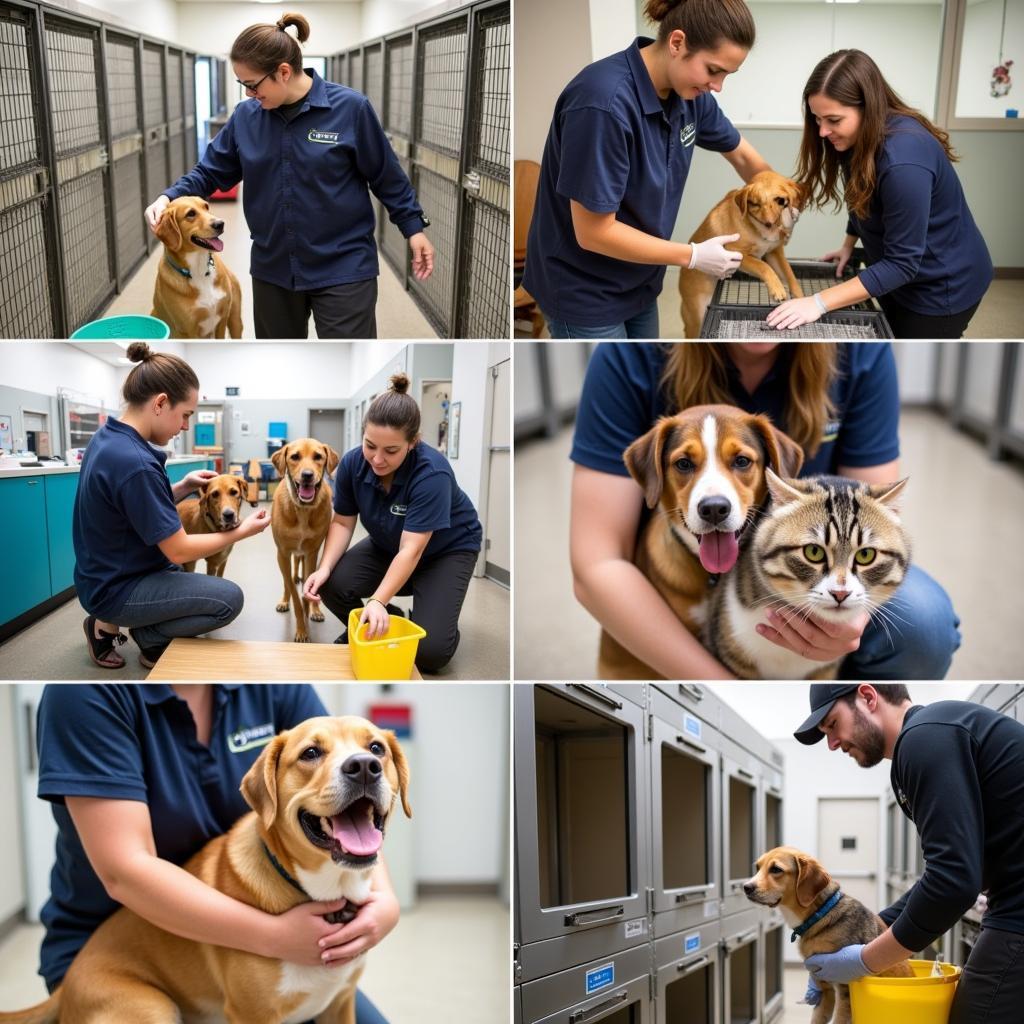 Volunteering at the RGV Humane Society