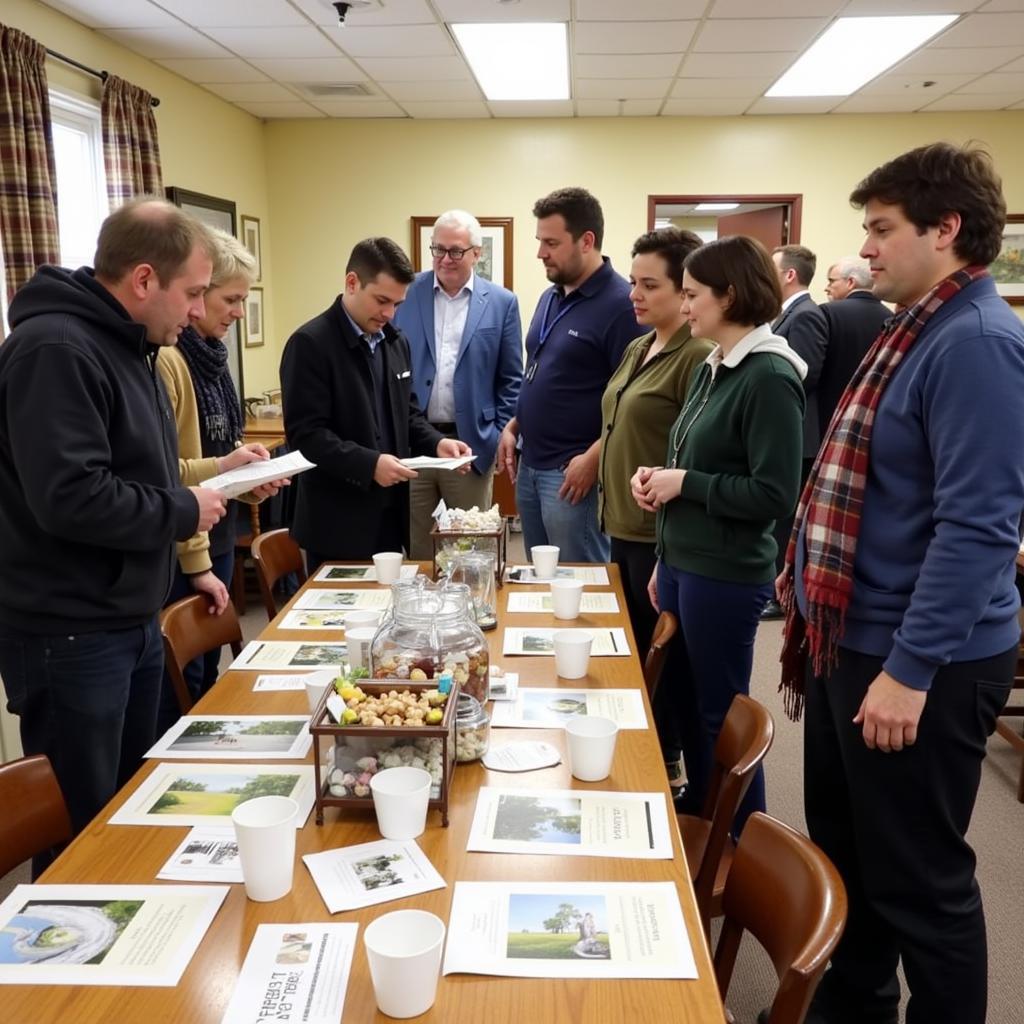 Royal Oak Historical Society Community Event with Participants