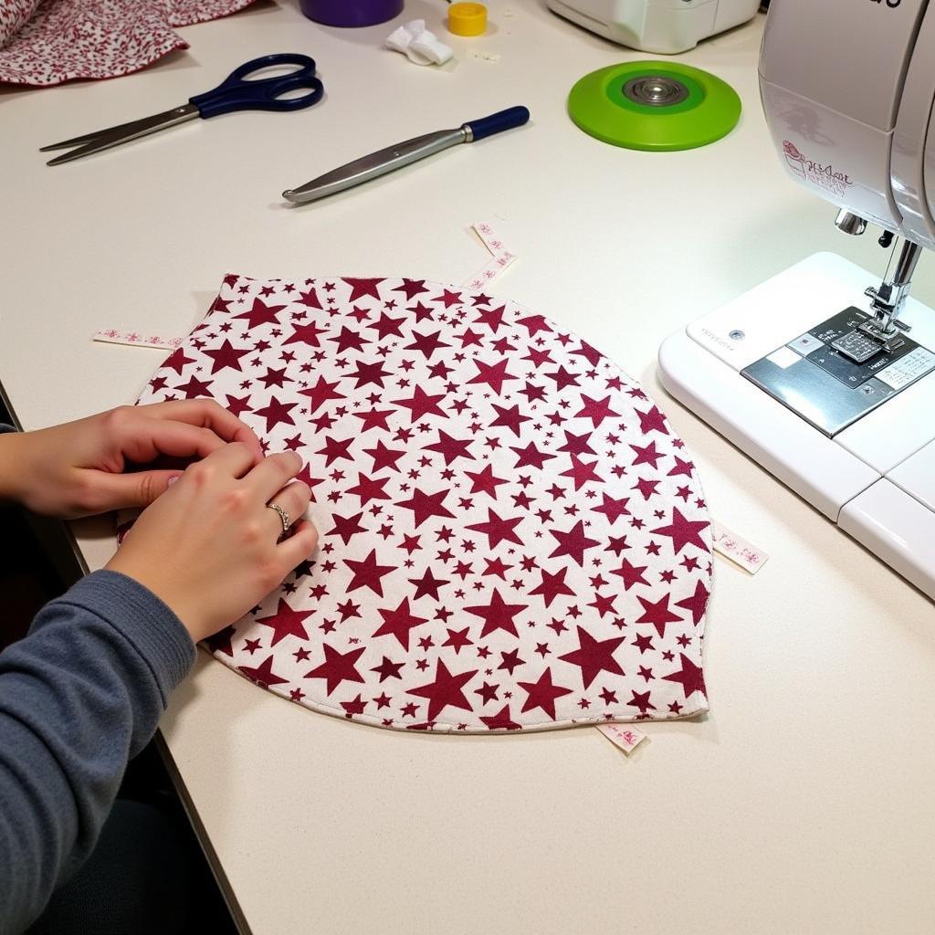 Sewing Project Using Ruby Star Society Starry Fabric