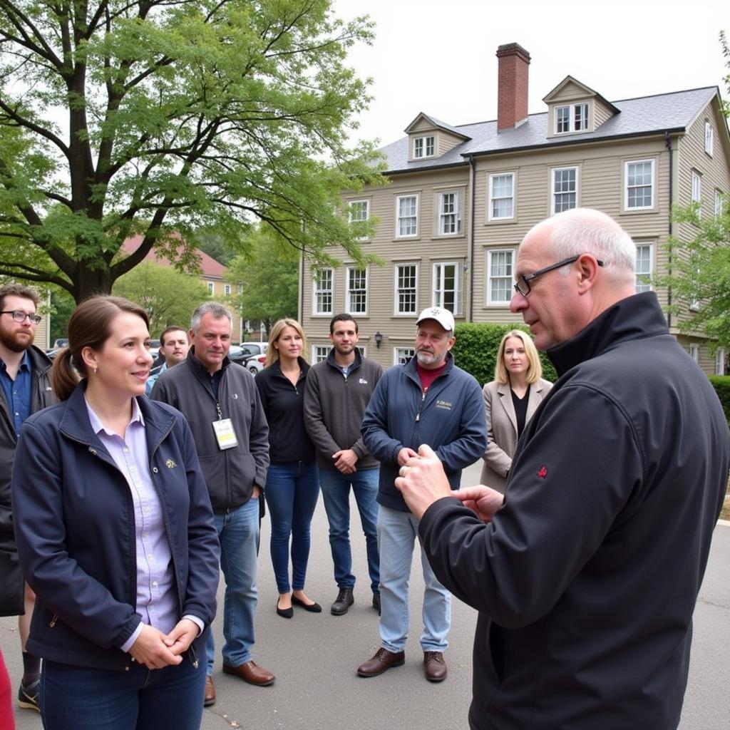 Sandwich Historical Society Walking Tour: Exploring the historic streets and buildings of Sandwich.