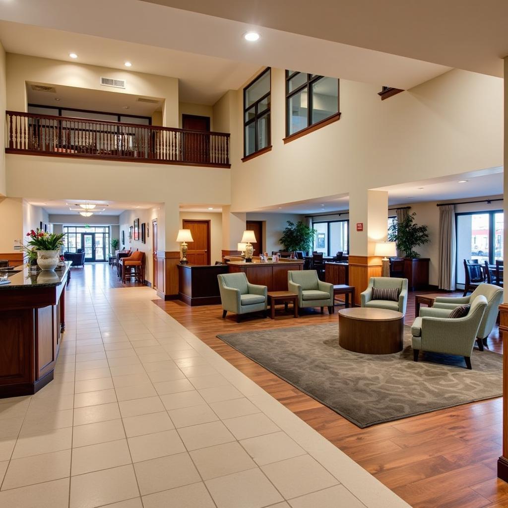 Sheraton Society Hill Hotel Lobby Interior