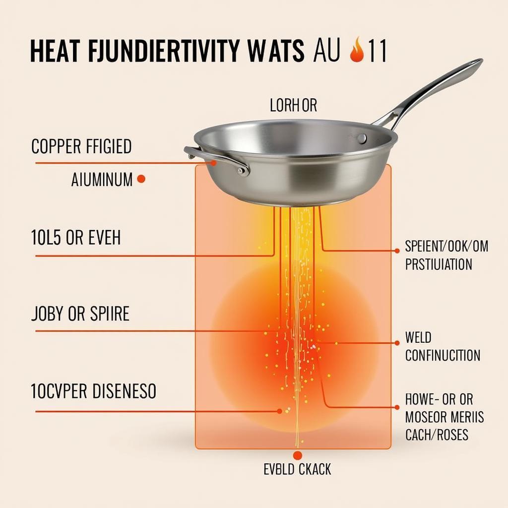 Heat Conductivity in Society Cookware: Copper, Aluminum, and Stainless Steel