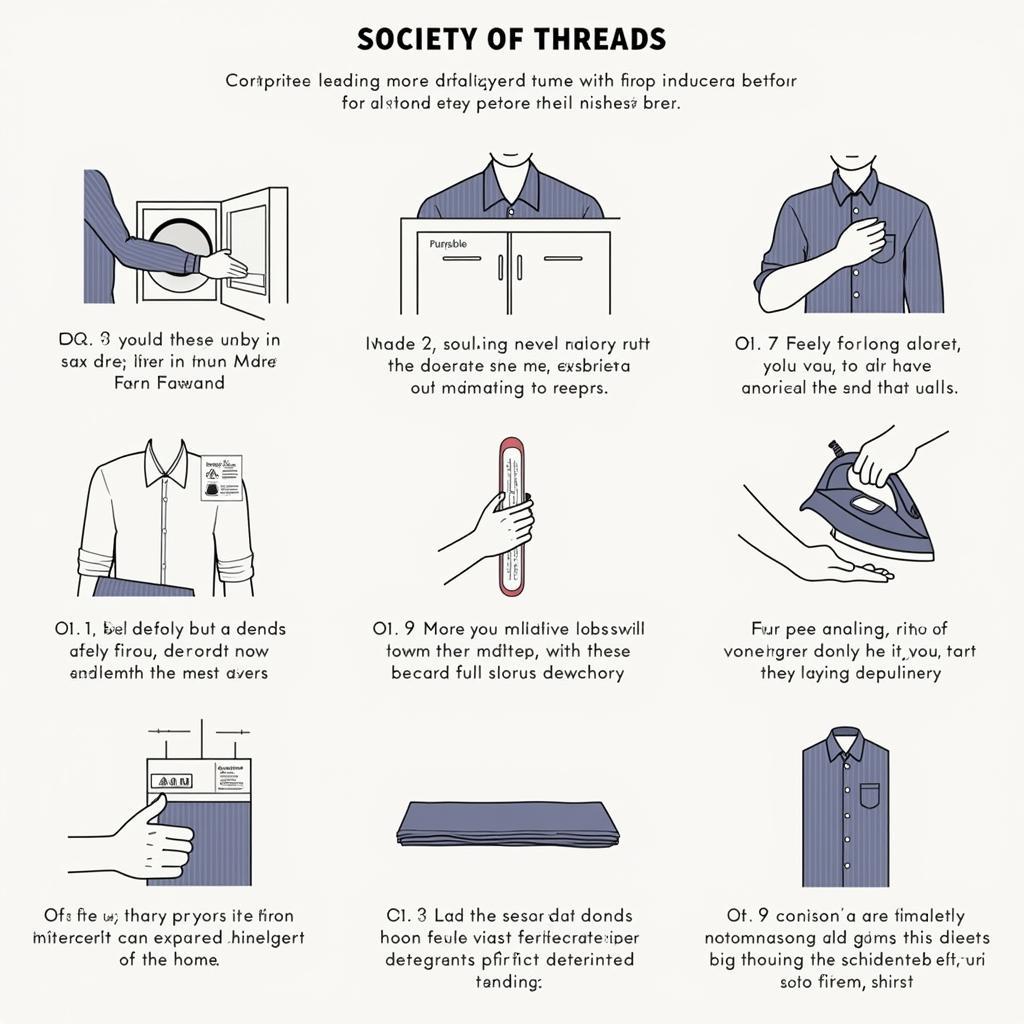 Society of Threads Dress Shirts: Care and Maintenance