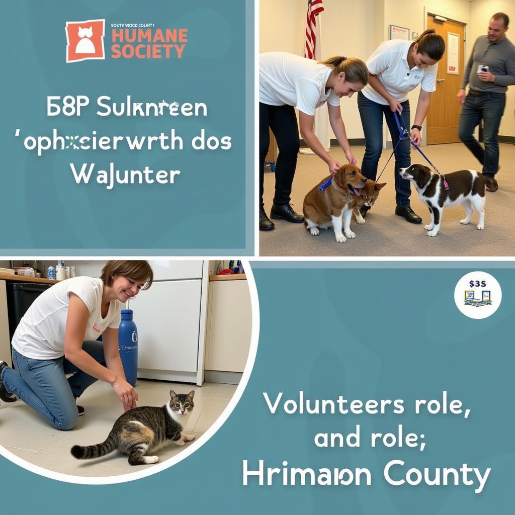 Volunteers Making a Difference at the Humane Society