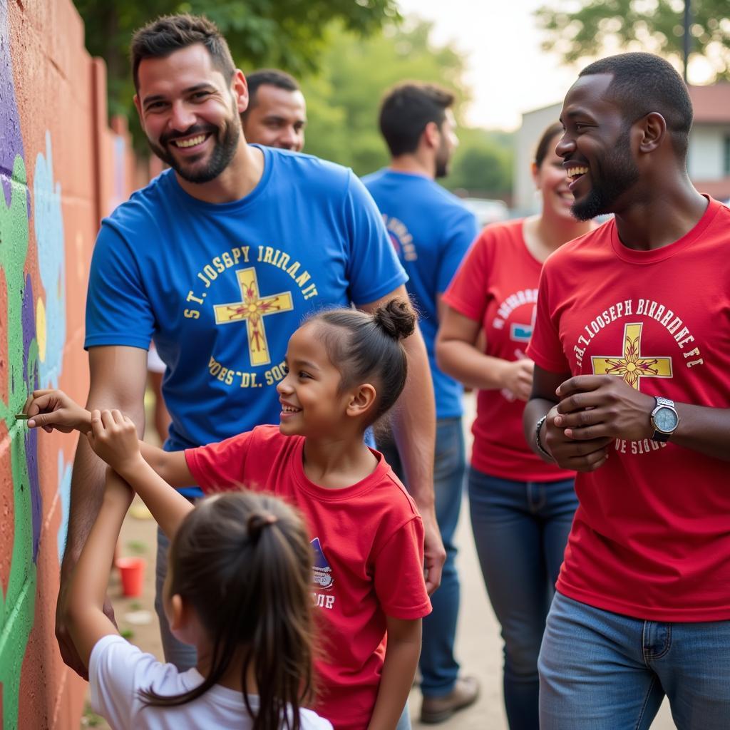 St. Joseph Young Men's Society Community Service Project