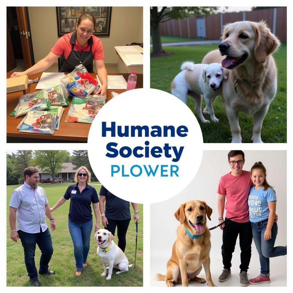 Supporting Humane Society Plover