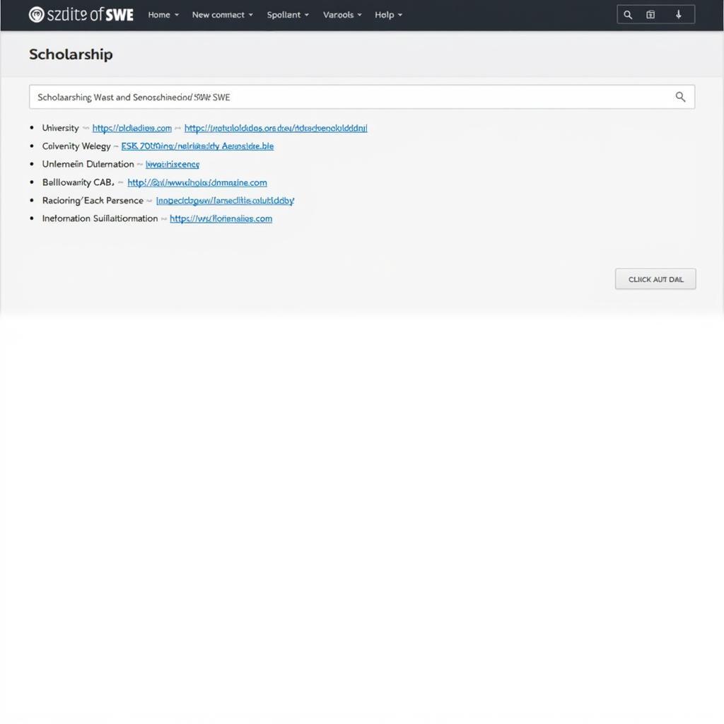 Navigating the SWE Scholarship Website