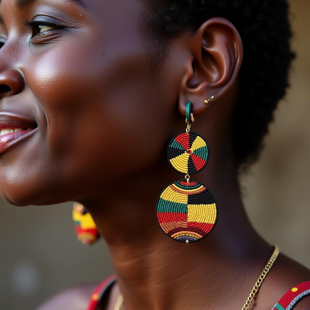 Sweet Society Earrings Promoting Cultural Exchange