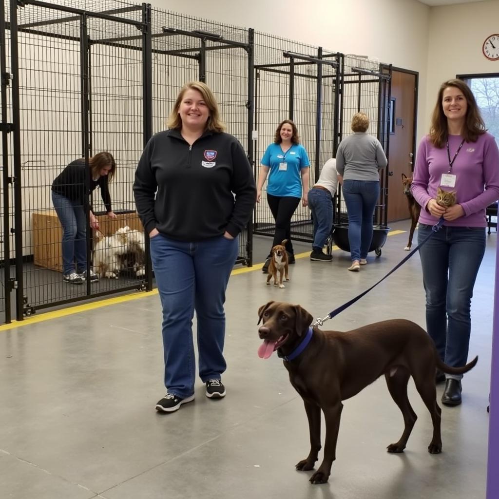 Volunteering at the Thomas County Humane Society