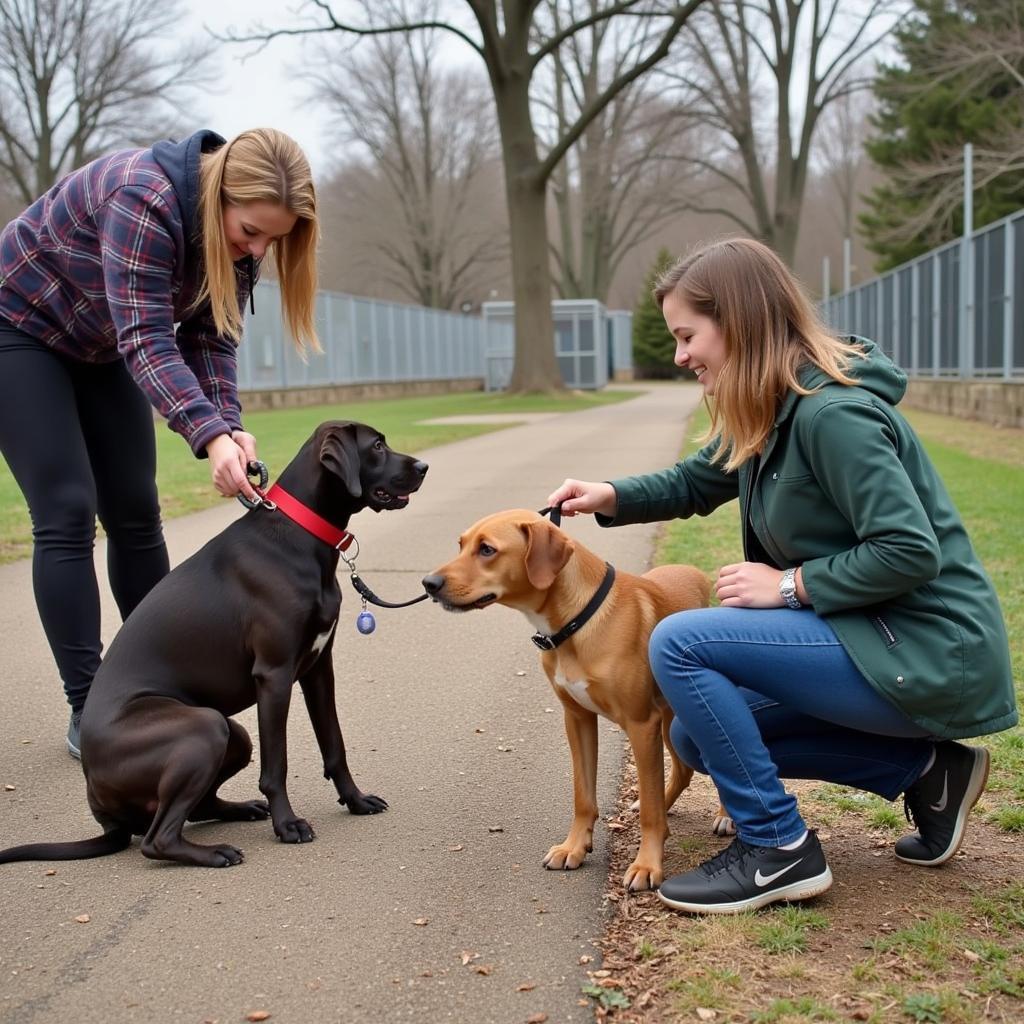 Volunteering at the Vancouver WA Humane Society