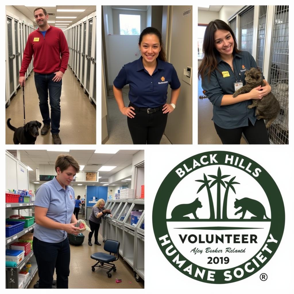 Volunteers at Black Hills Humane Society