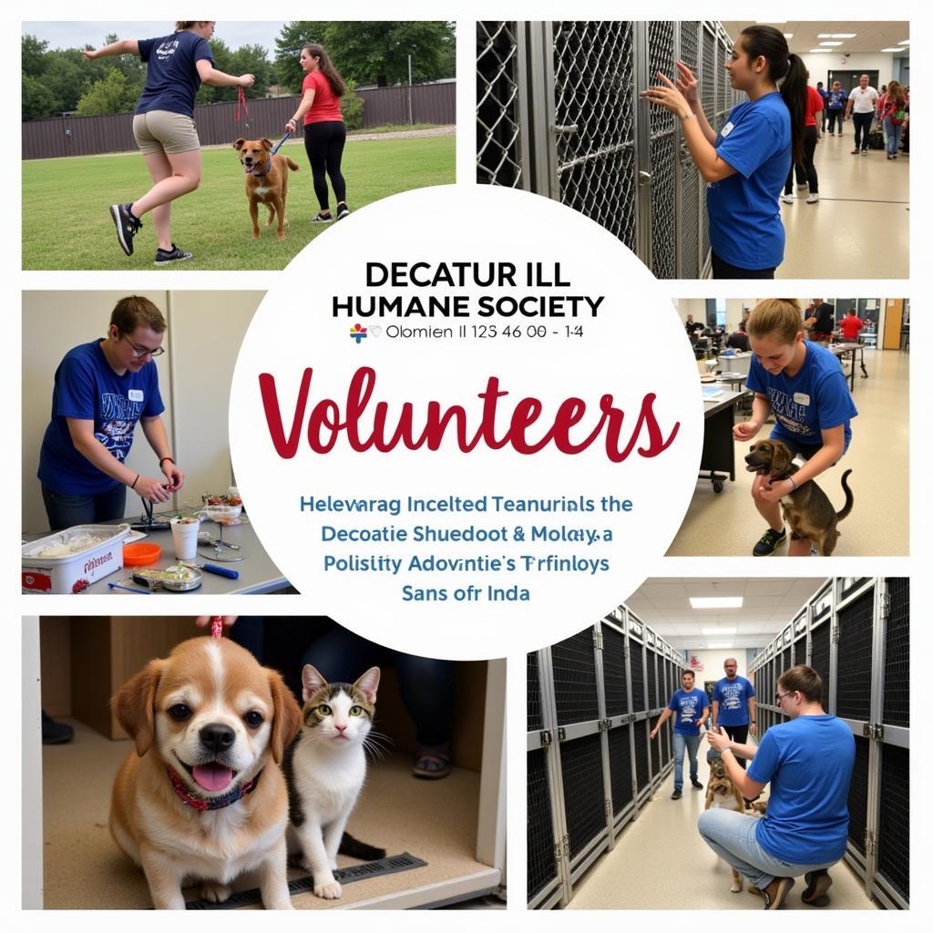 Volunteering at Decatur IL Humane Society