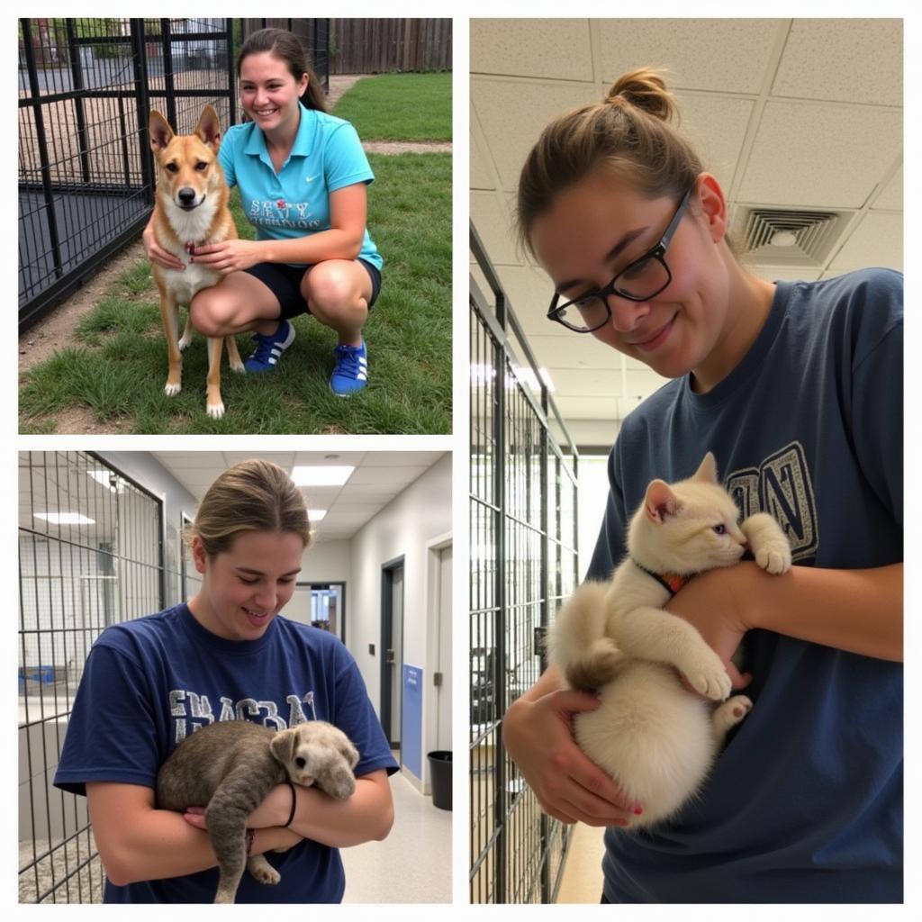 Volunteering at the Blair County Humane Society