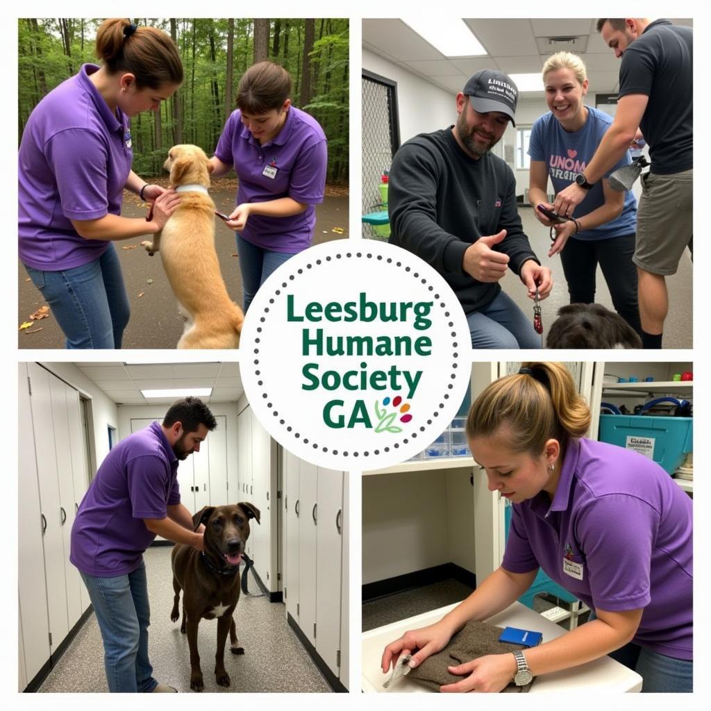 Volunteering at Leesburg Humane Society GA