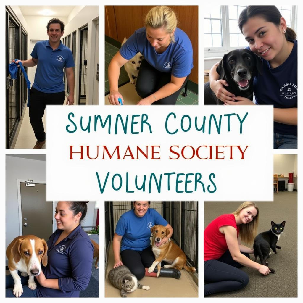 Volunteering at the Sumner County Humane Society