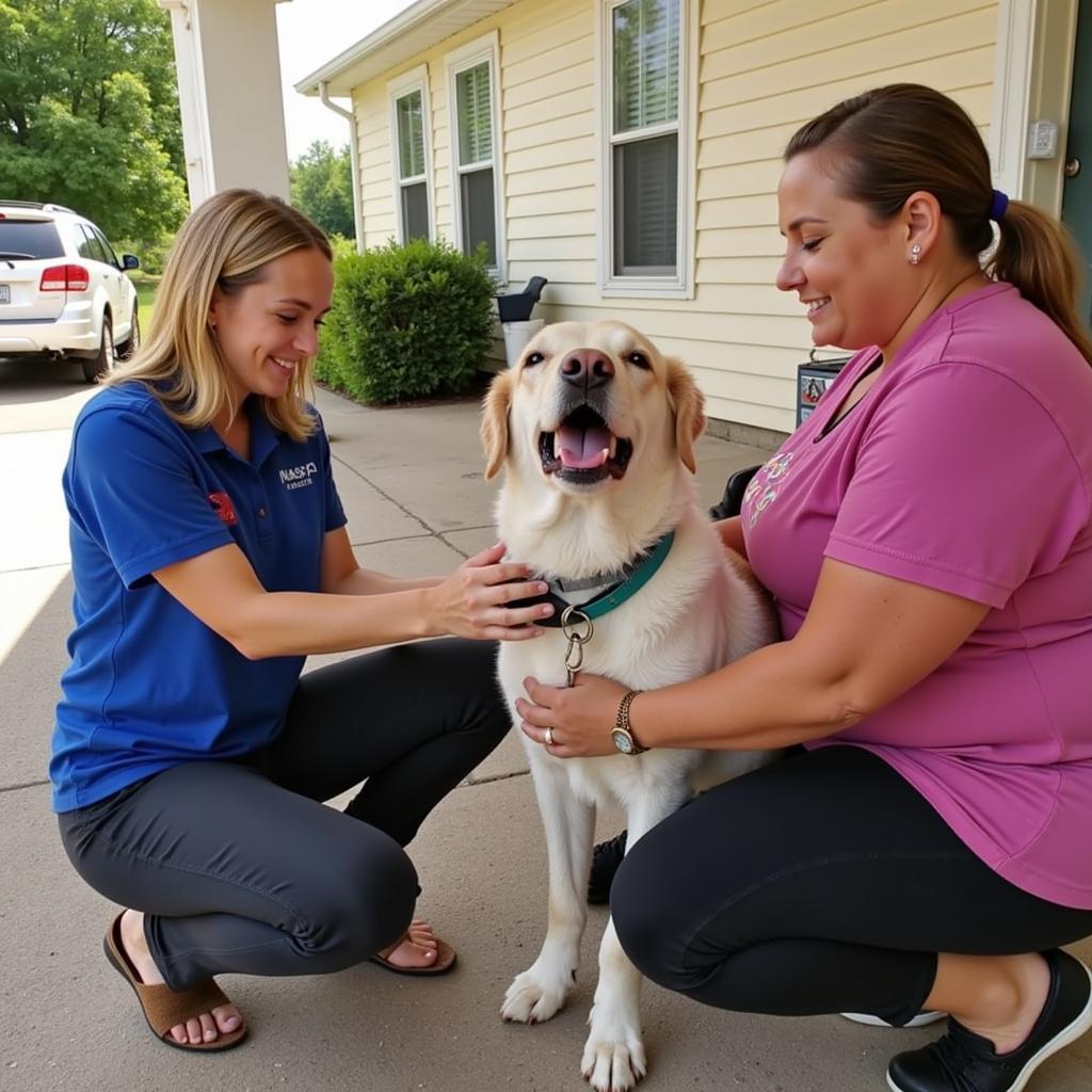 Volunteers at the Bainbridge Decatur County Humane Society