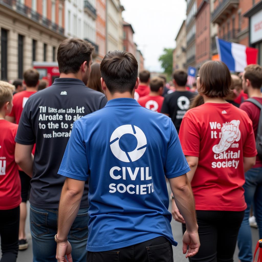 The Impact of Wearing Civil Society Shirts