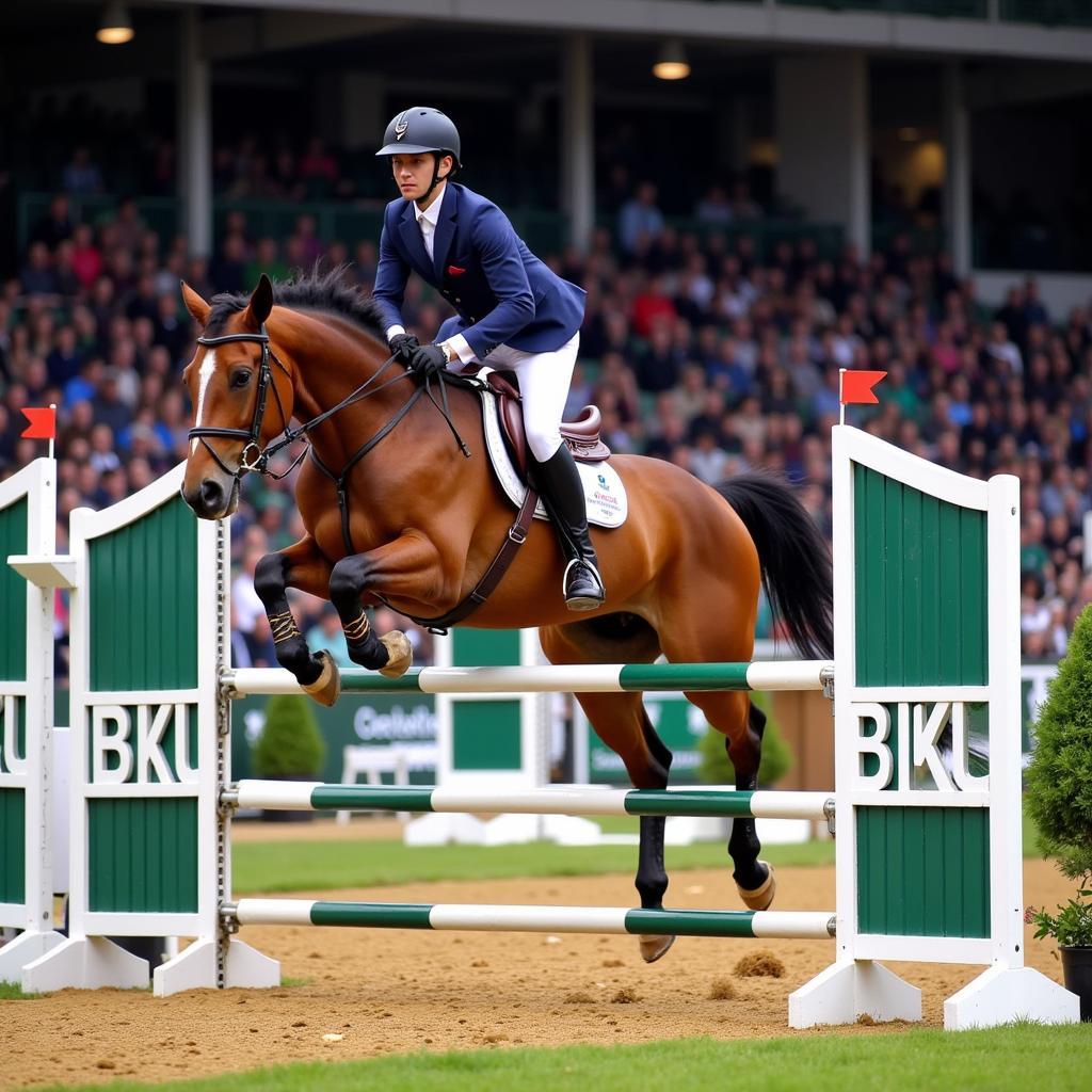 Welsh Cob Jumping Competition