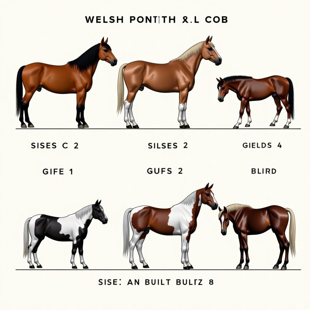 Comparing Welsh Pony Breeds