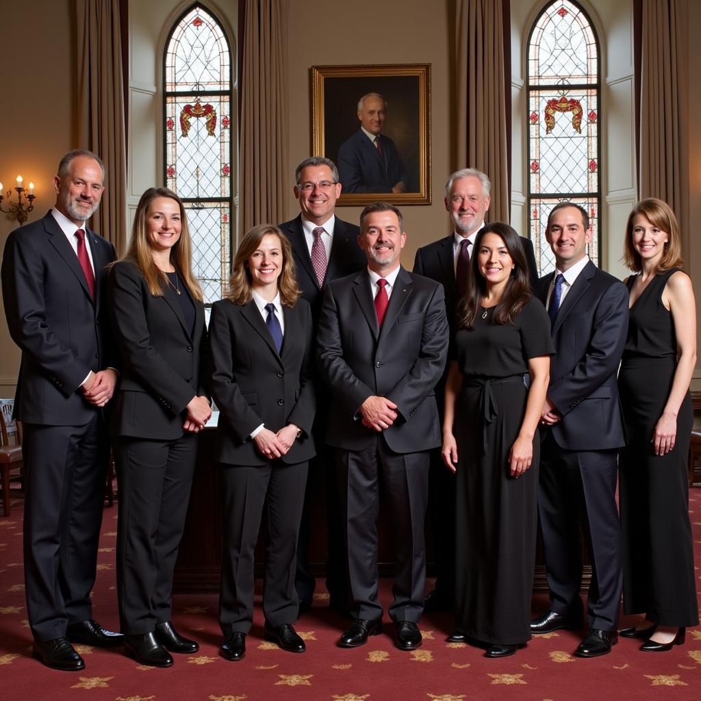 Founding members of the Wesleyan Theological Society