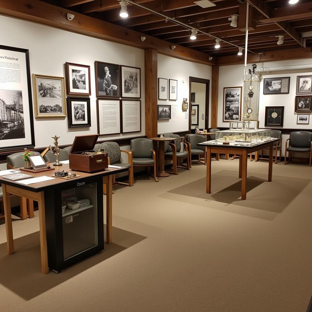 Inside the Western Maryland Railway Historical Society Museum