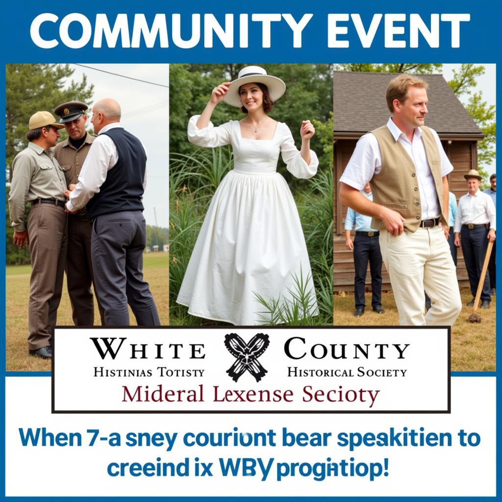 White County Historical Society Event