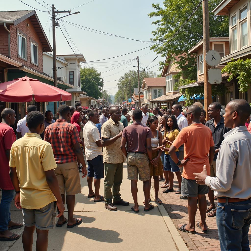 Community building as depicted in Whyte Street Corner Society