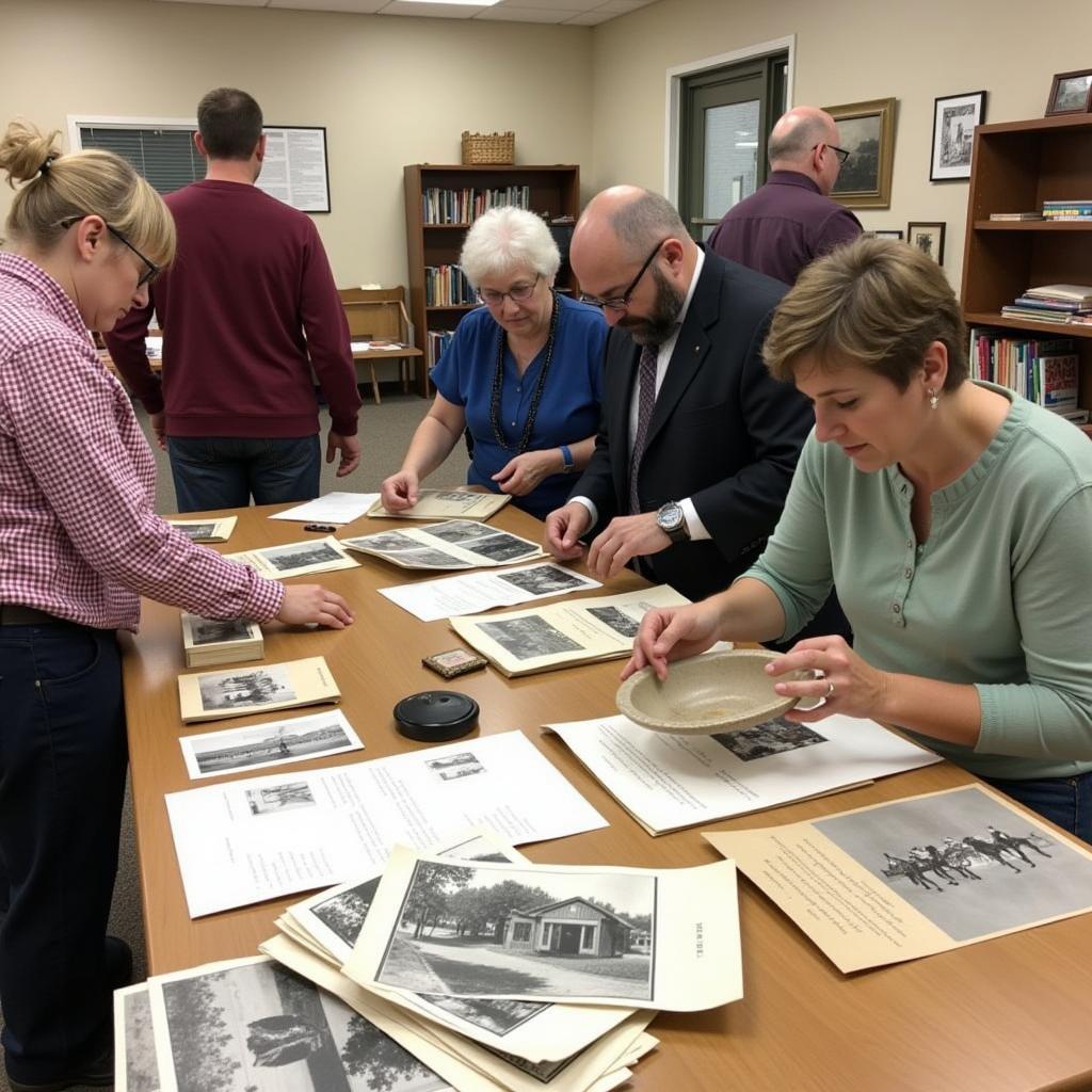 Wright County Historical Society Volunteers:  Community Members Working Together