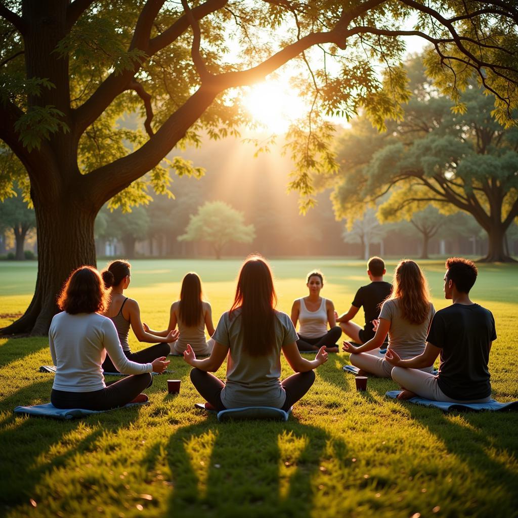 Yoga Society West Palm Beach Meditation Session