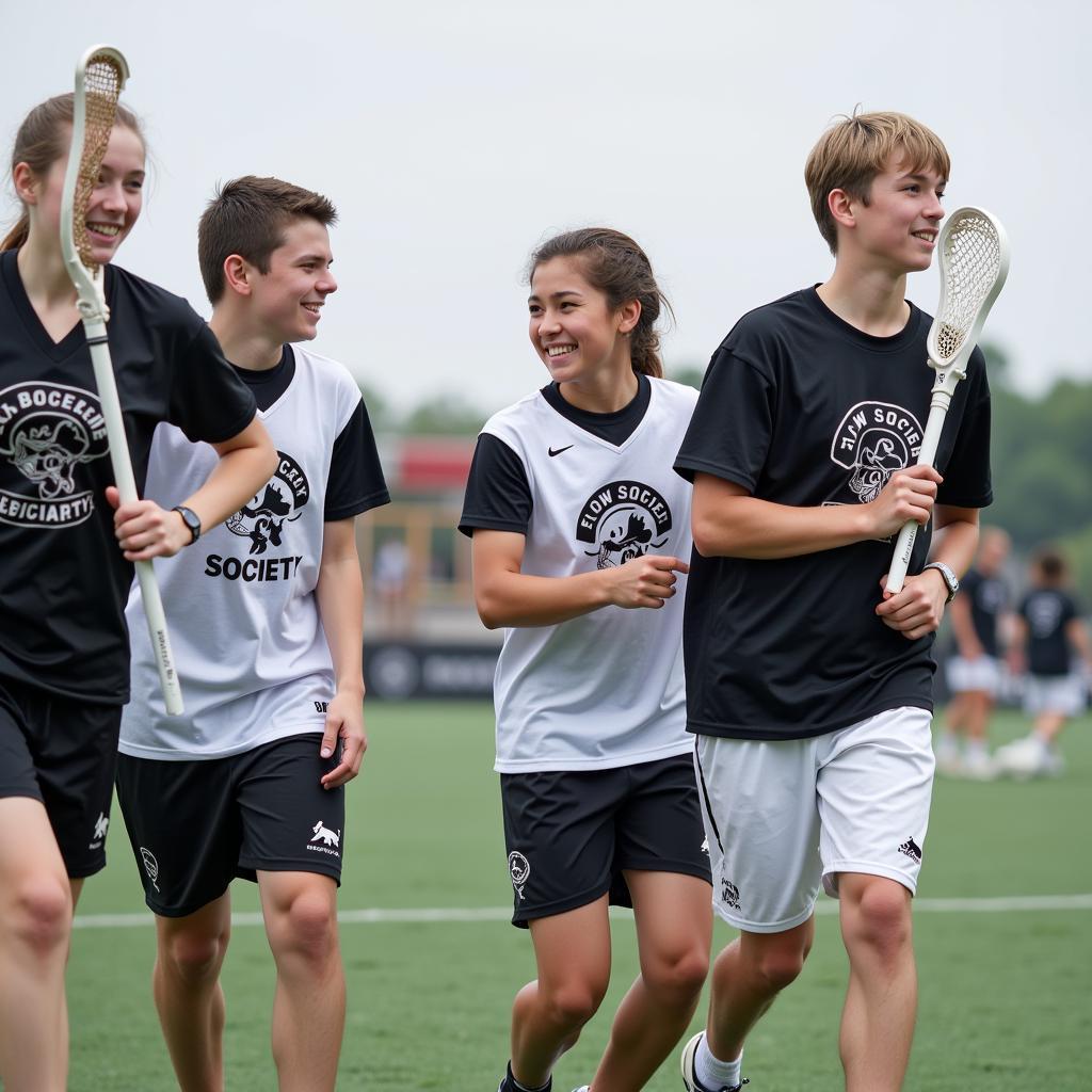 Youth Connecting Through Lacrosse Shorts