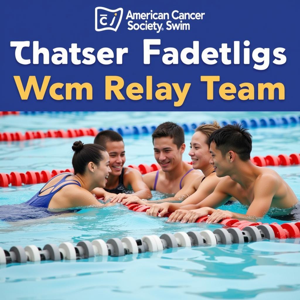 American Cancer Society Swim Relay Team