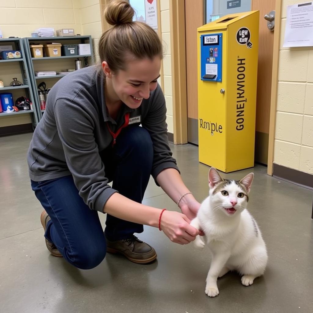 Volunteering and donating to the Alabama Animal Adoption Society in Homewood