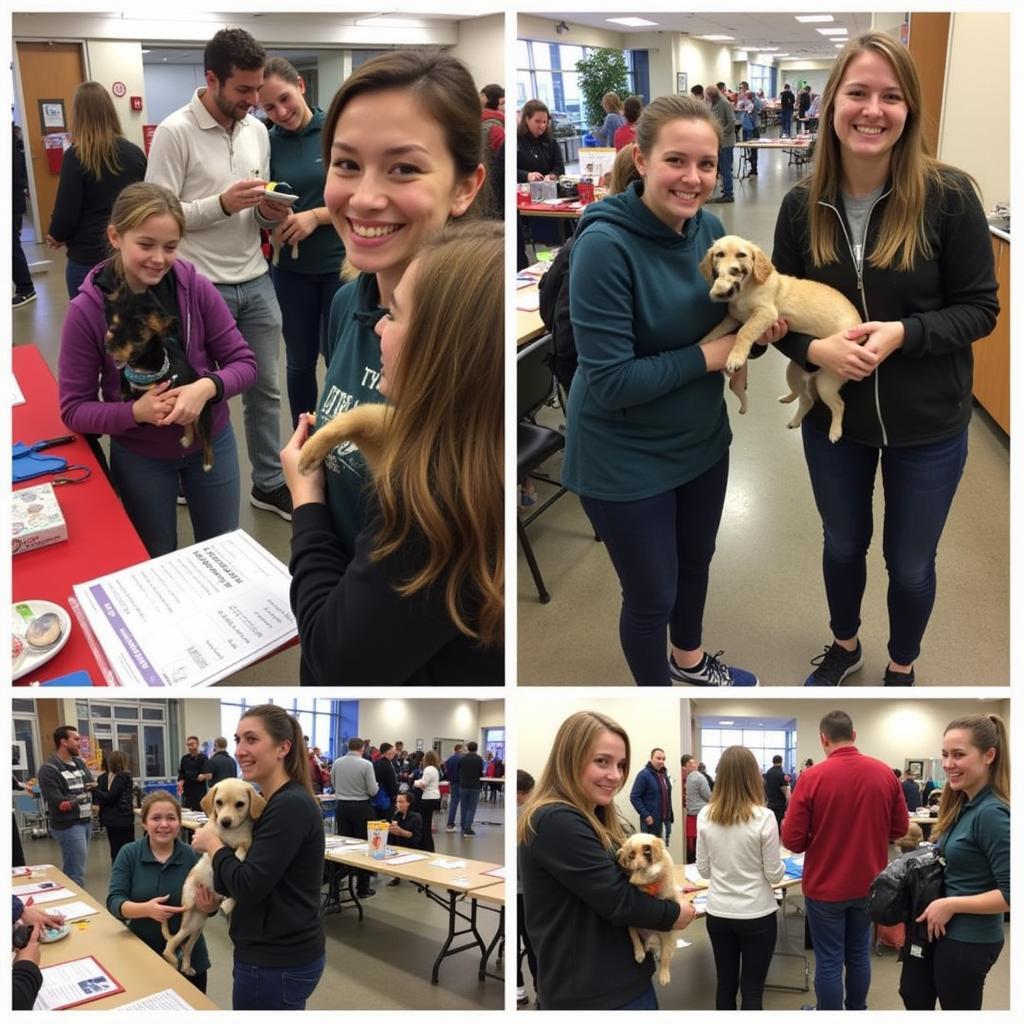 A successful adoption event at the Animal Welfare Society of South Florida connects animals with their new families.