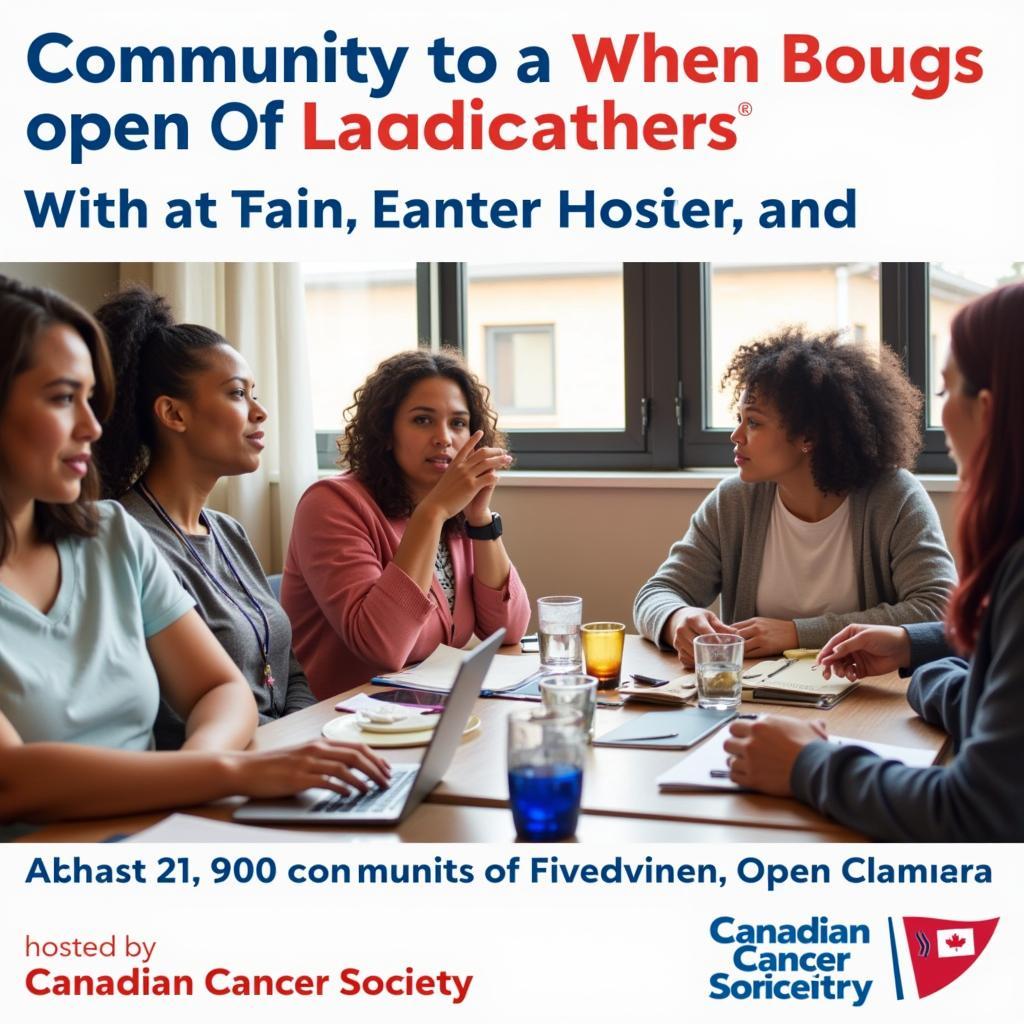 Canadian Cancer Society: Future Initiatives and Community Engagement