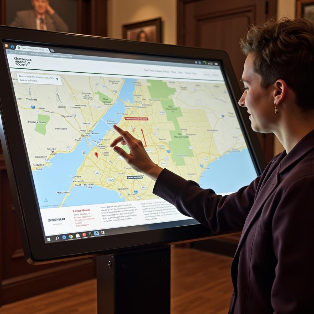 Chattanooga Historical Society Interactive Display