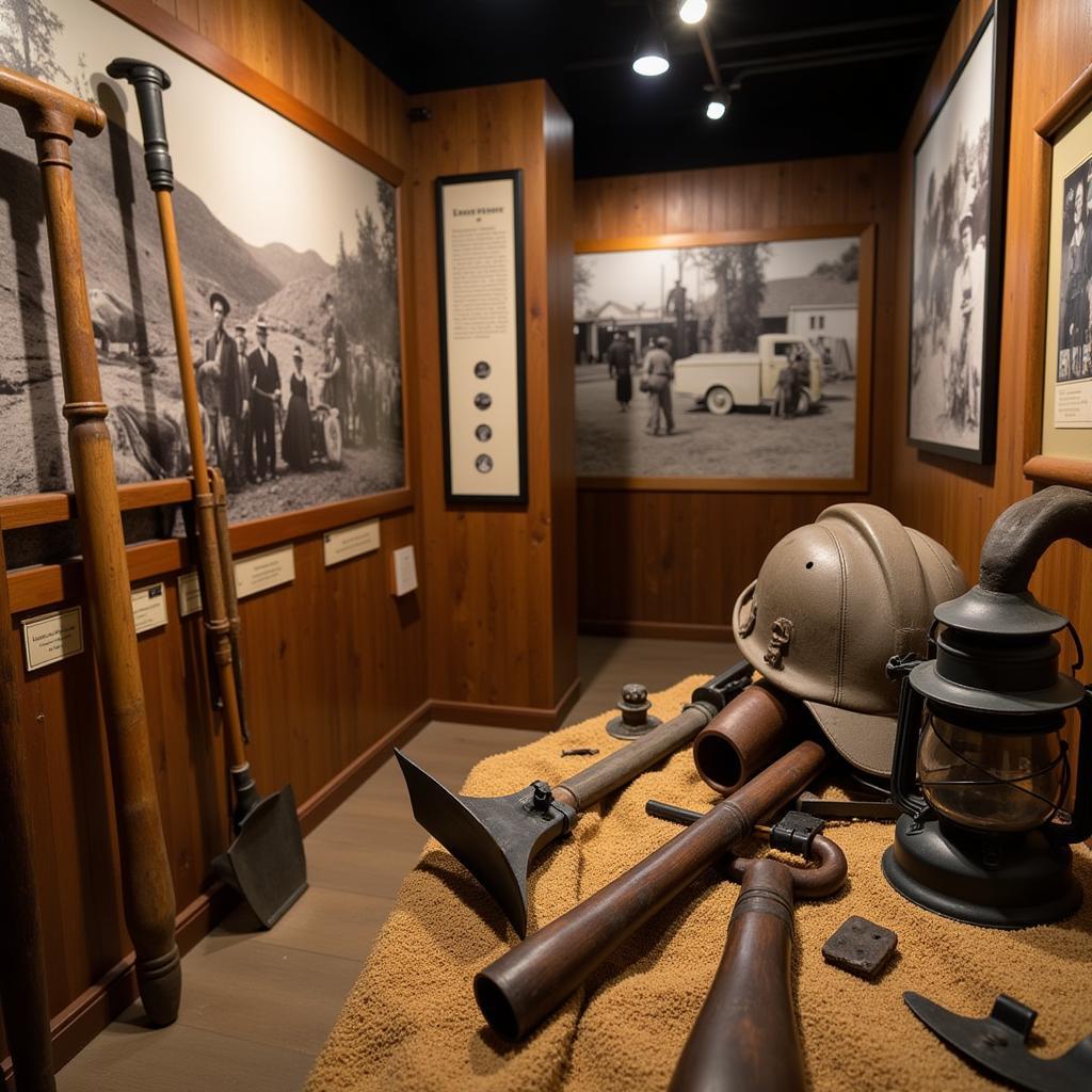 Clarkdale Museum Mining Exhibit