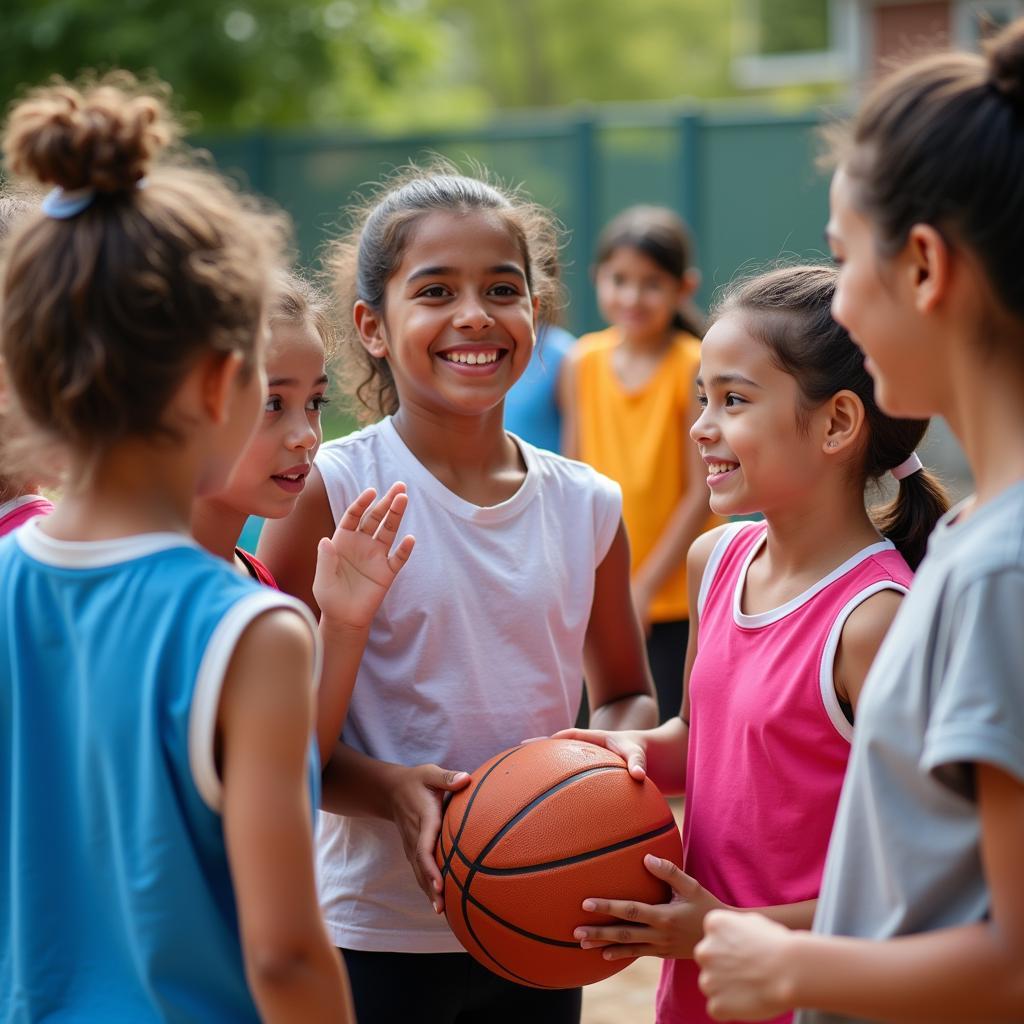 Community sports program promoting inclusion and diversity