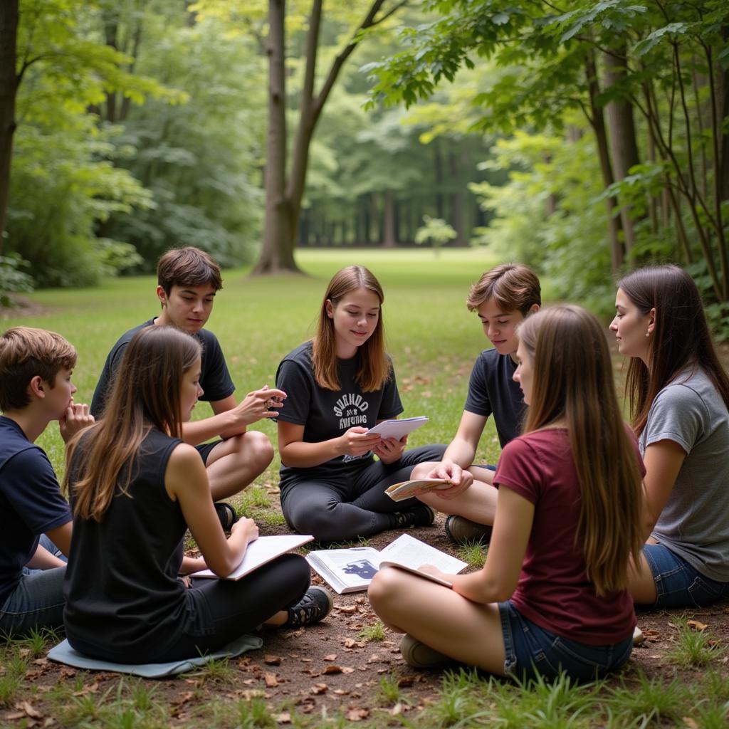 Dead Poets Society Nature Inspiration: Individuals connecting with nature.