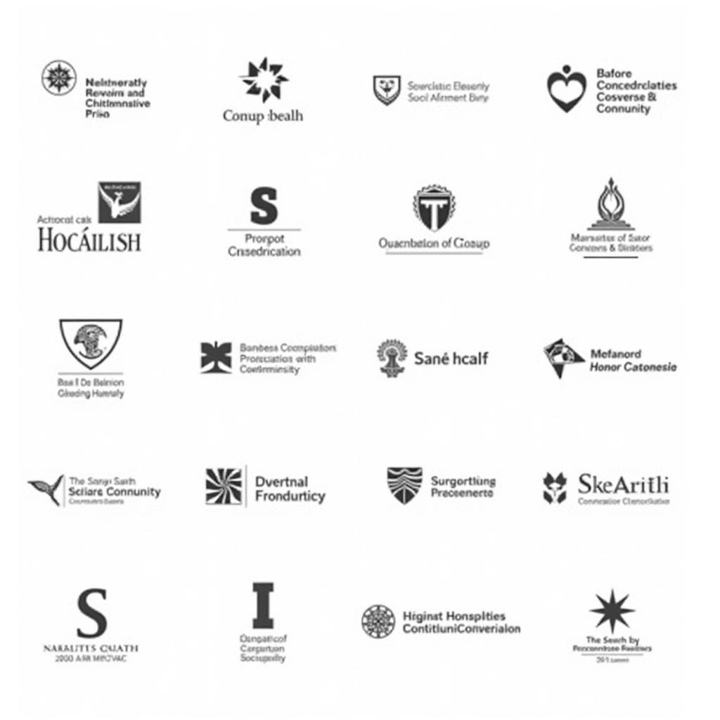 Logos of different sociology honor societies