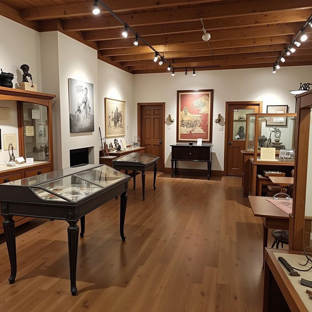 Donner Summit Historical Society Museum Exhibit