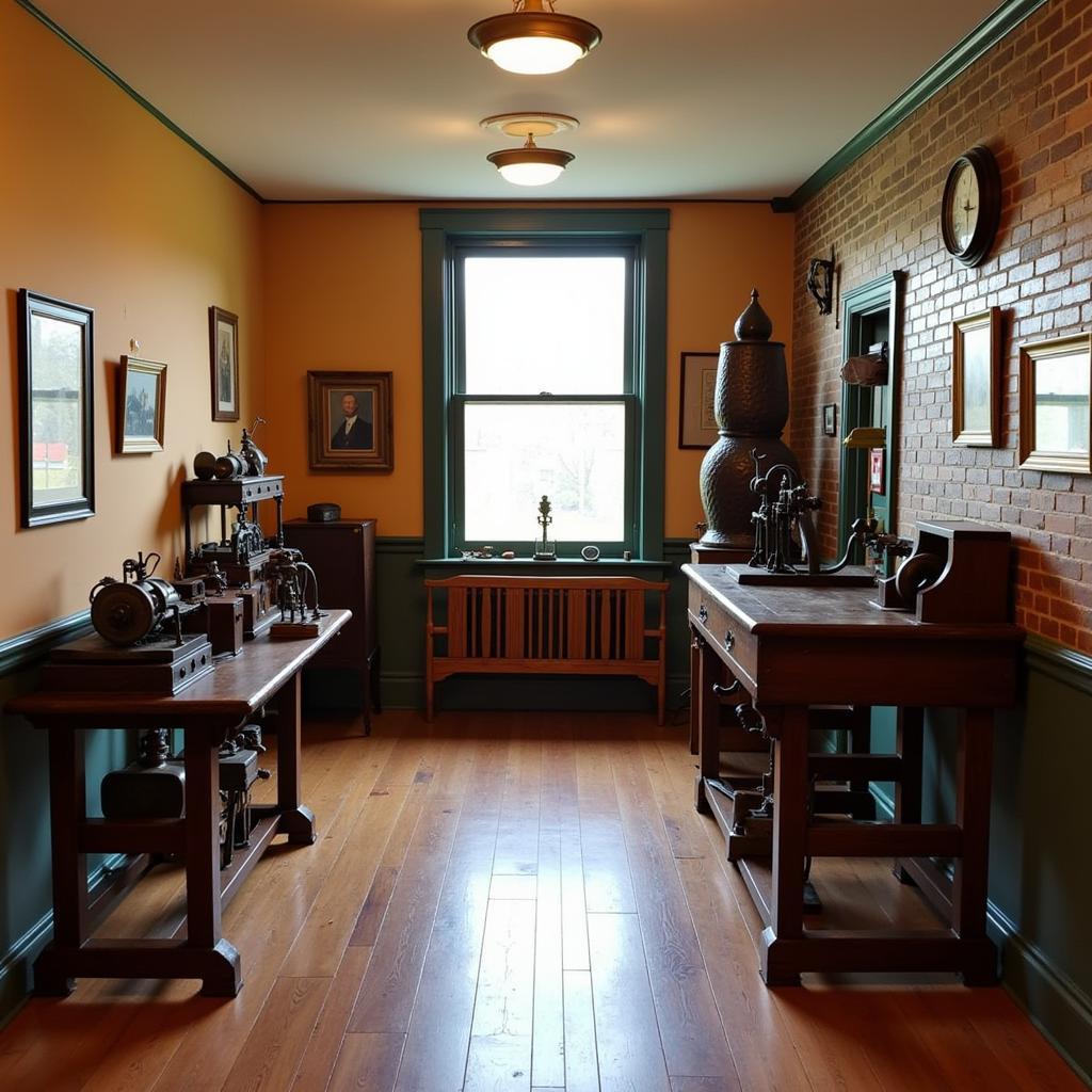 Easthampton Historical Society Interior Exhibit