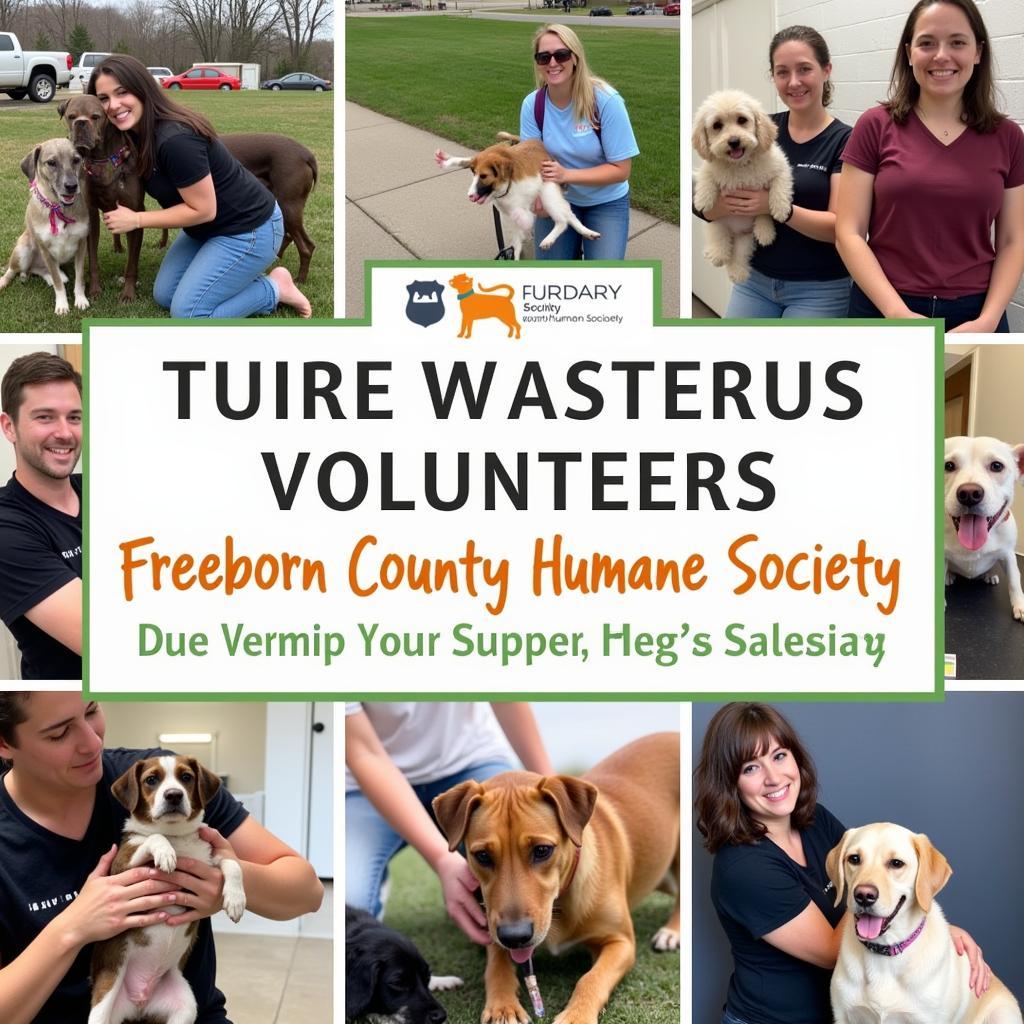 Volunteers at Freeborn County Humane Society