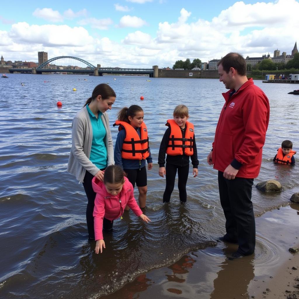 Glasgow Humane Society water safety training