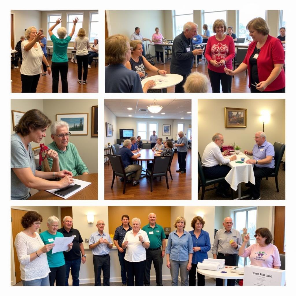 Residents of Good Samaritan Society - Maplewood engage in various enriching activities, fostering a sense of community and promoting well-being.