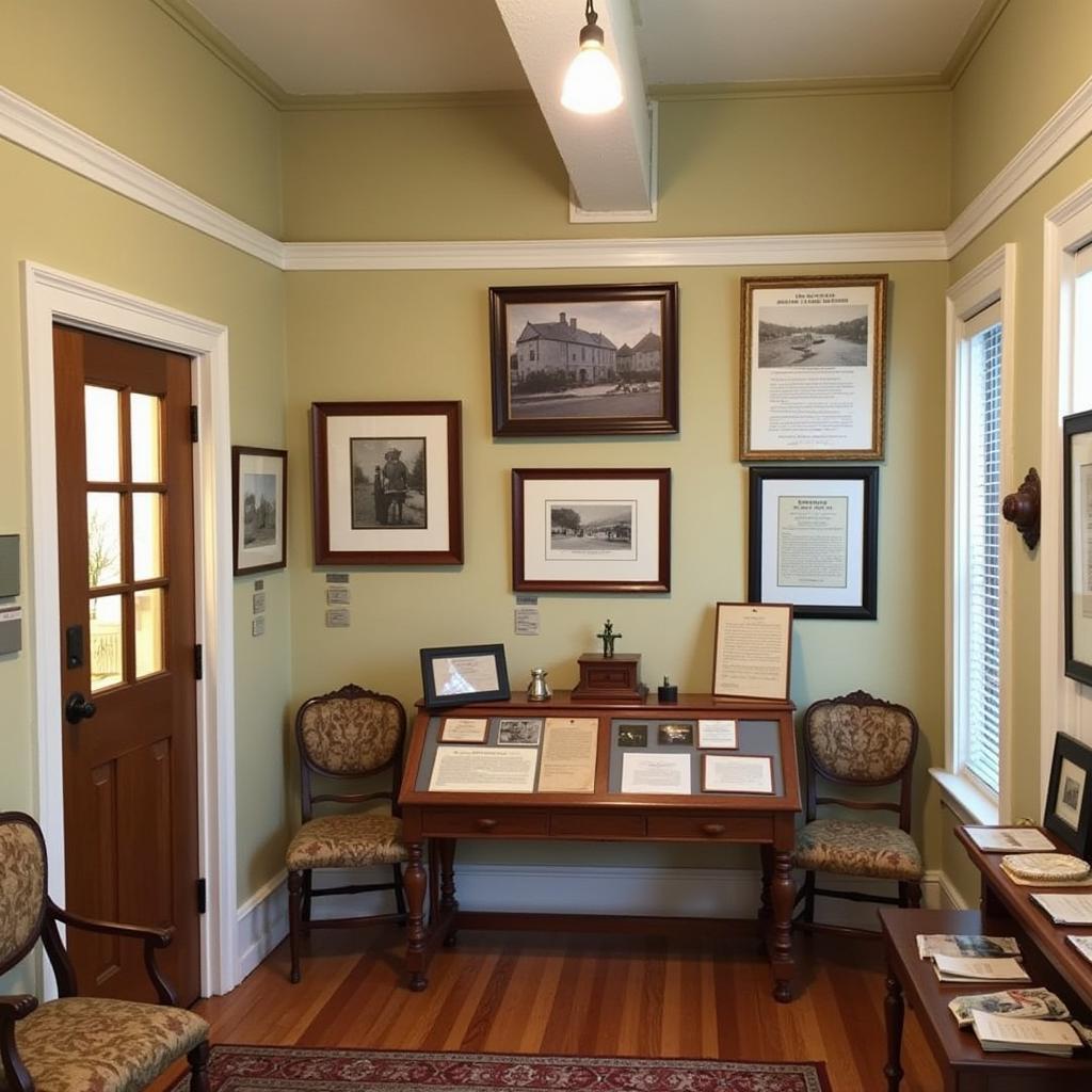 Haddam Historical Society Interior Exhibit