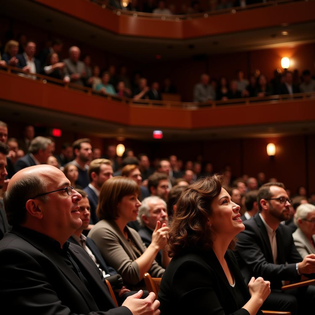 Handel and Haydn Society Audience Enjoying the Performance