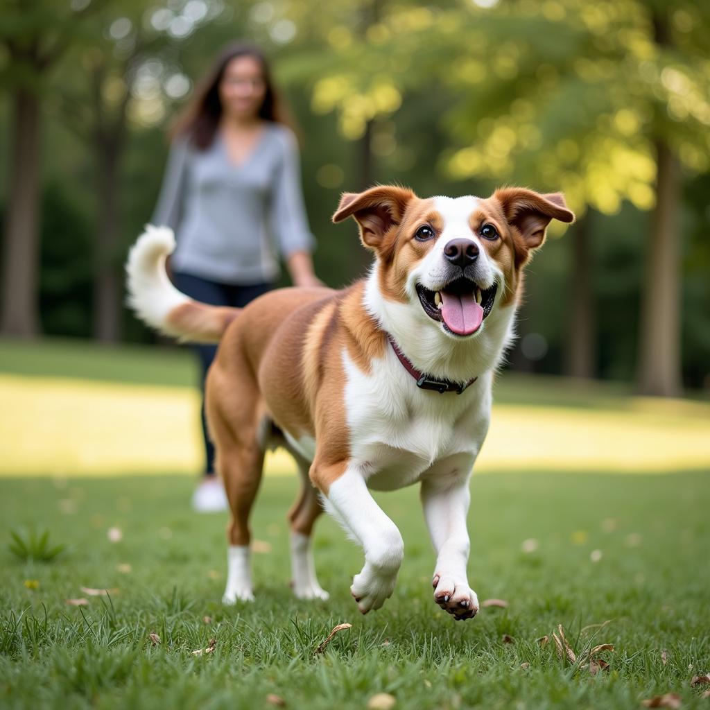 Happy Adopted Dog from Pope Memorial Humane Society