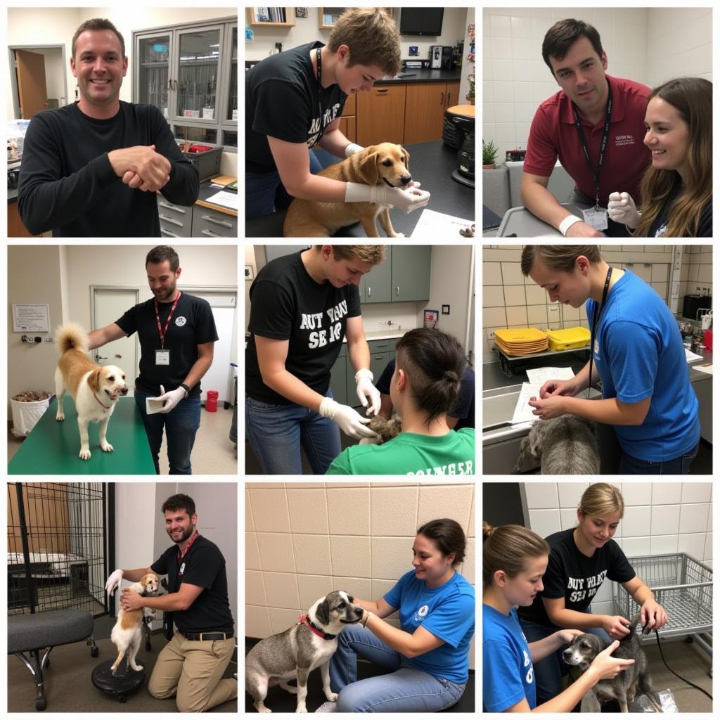 HAWS Waukesha Volunteers Caring for Animals